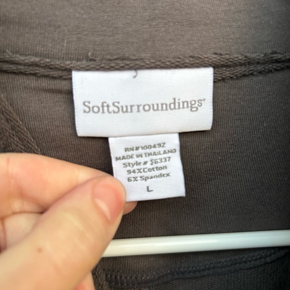Soft Surroundings Multi Button Front Jacket Size Large - Picture 2 of 4